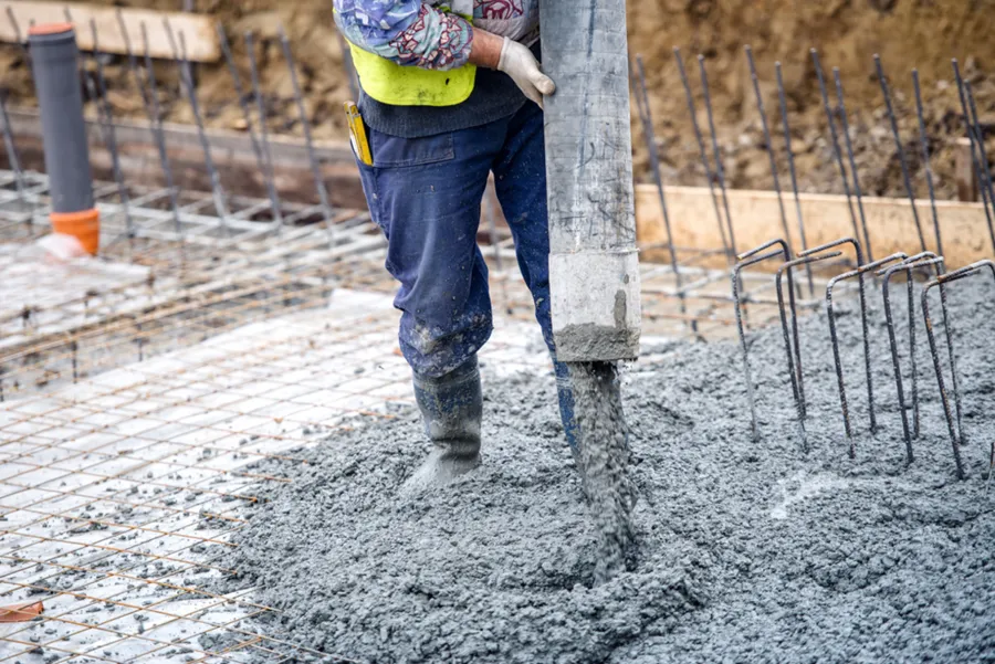 Laying foundations in bad weather