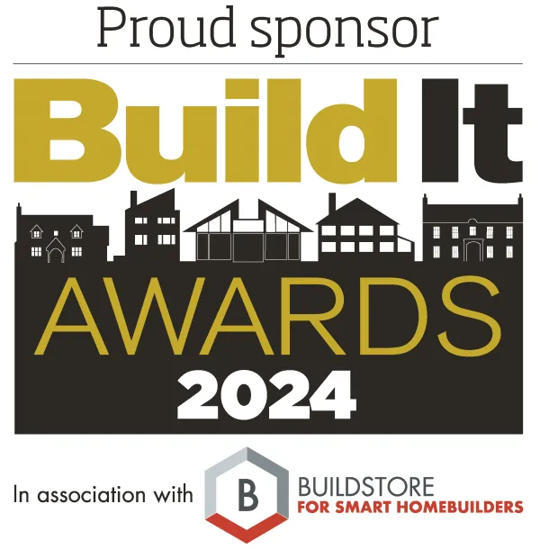 Logo of the Build It Awards 2024 showcasing a 